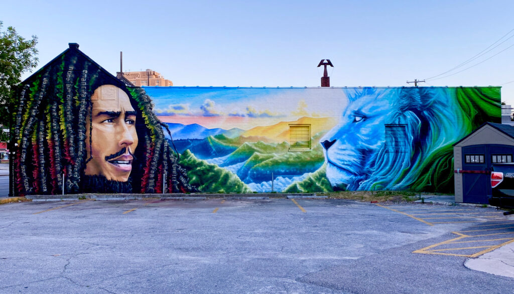 Bob Marley Mural Columbia SC
